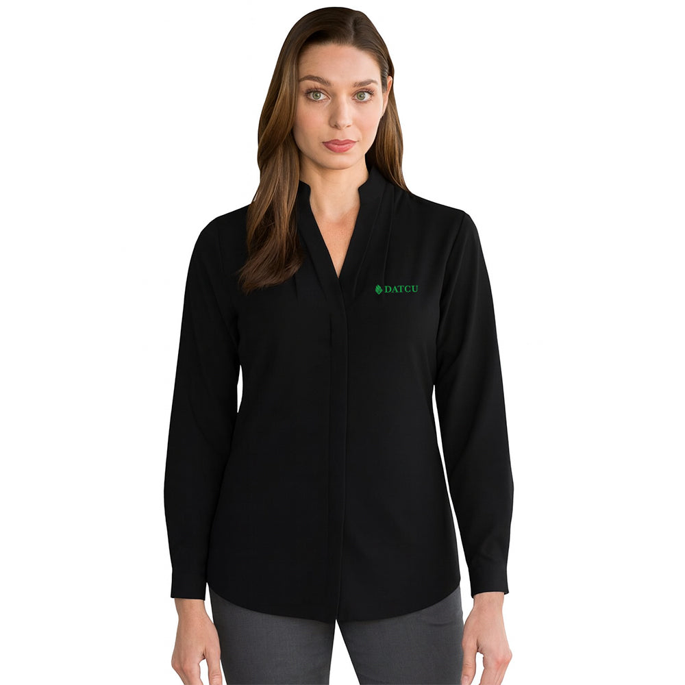 V-Neck Ladies Blouse