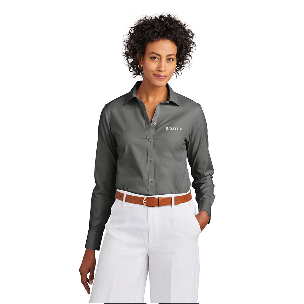 Wrinkle-Free Stretch Pinpoint Shirt