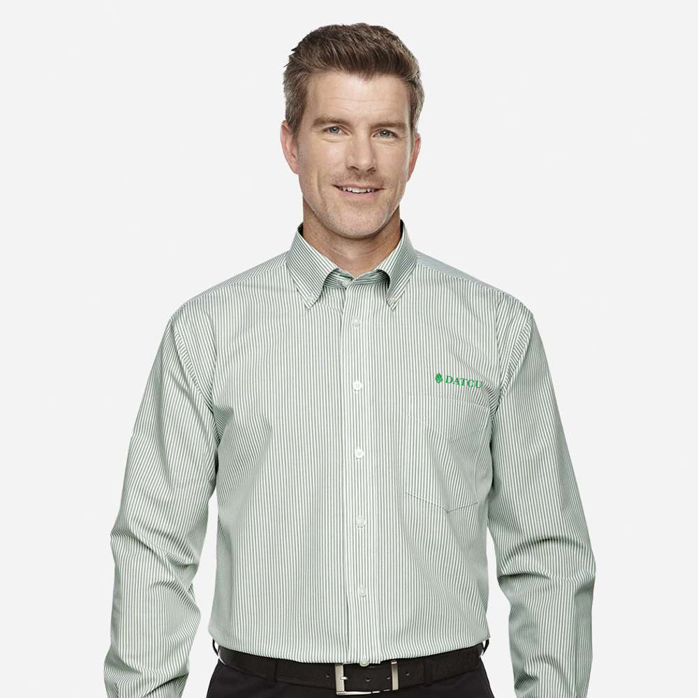Banker Stripe Woven Dress Shirt