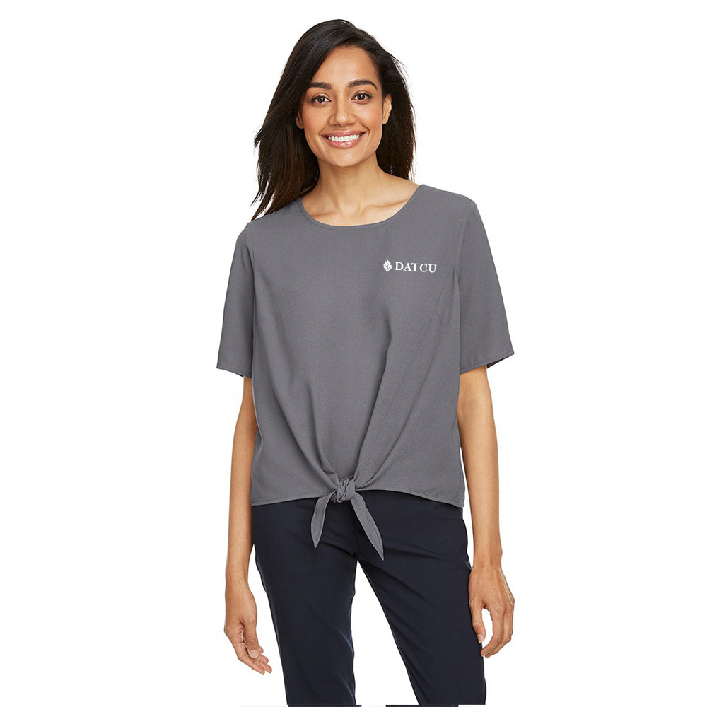 Tie-Front Blouse
