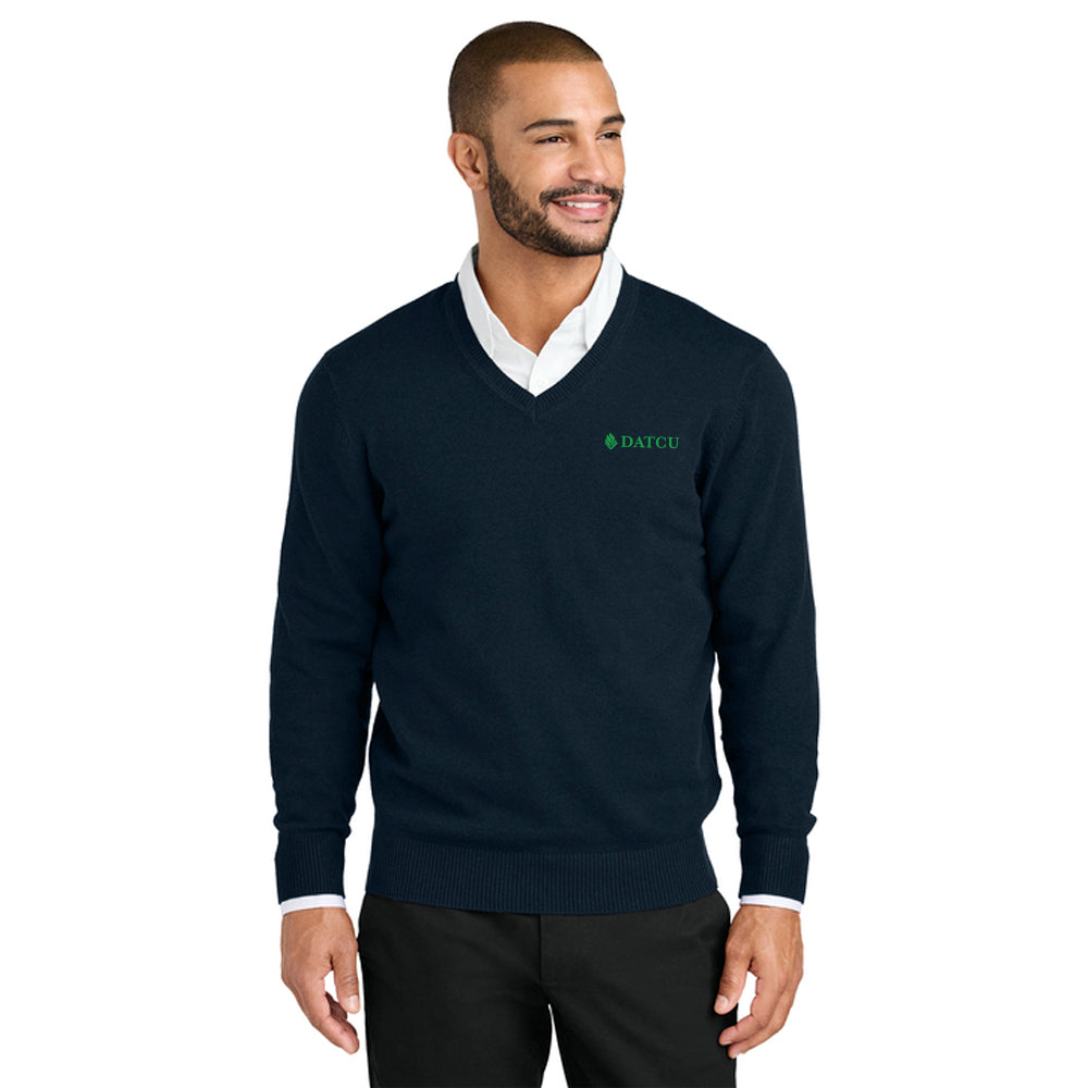 Men Easy Care V-Neck Sweater