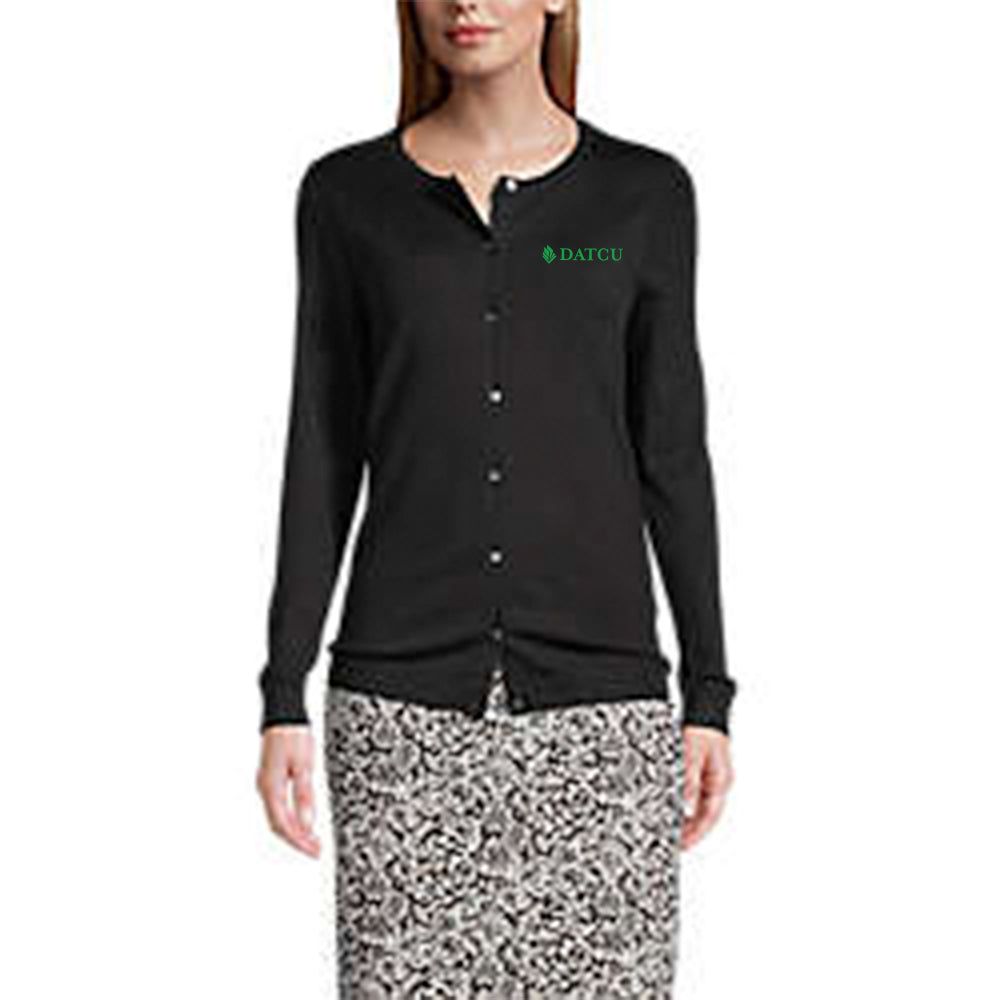 Fine Gauge Crew Cardigan