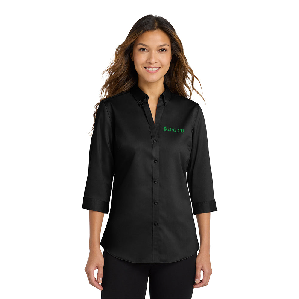 Women's 3/4-Sleeve SuperPro™ Twill Shirt