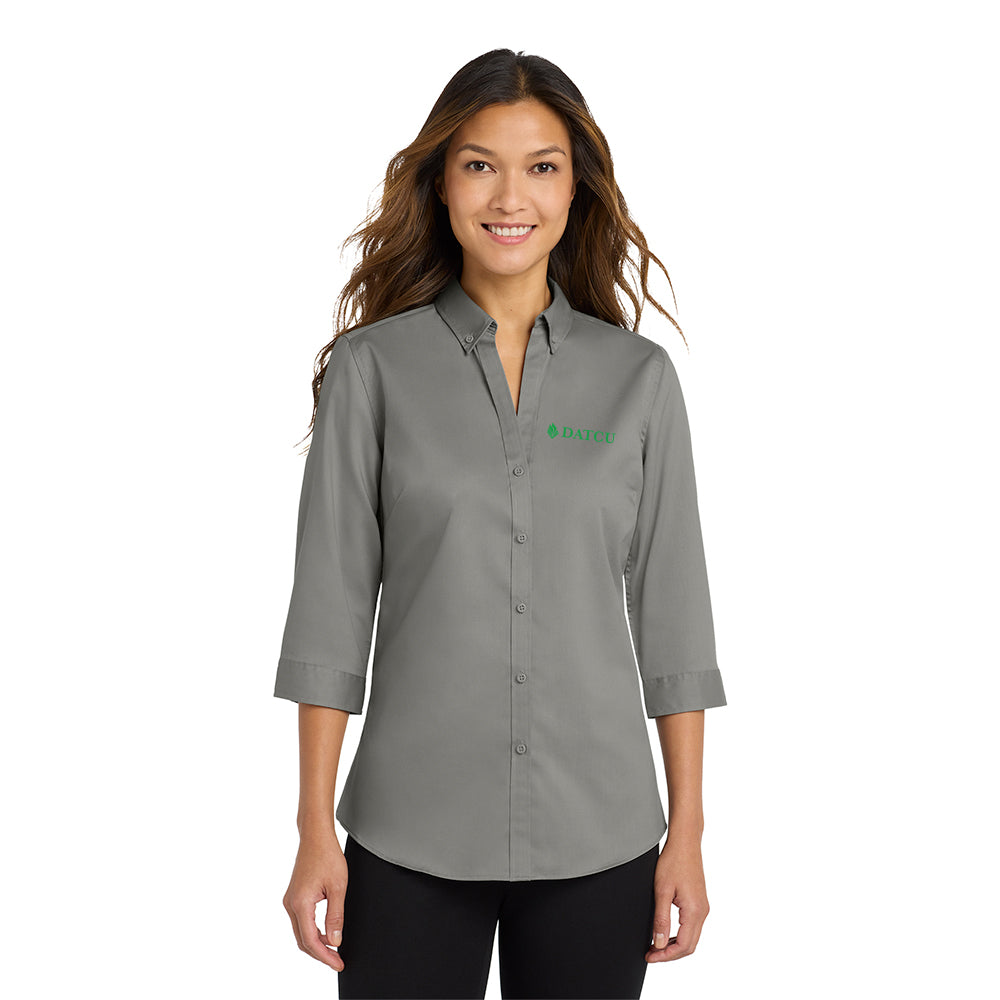 Women's 3/4-Sleeve SuperPro™ Twill Shirt