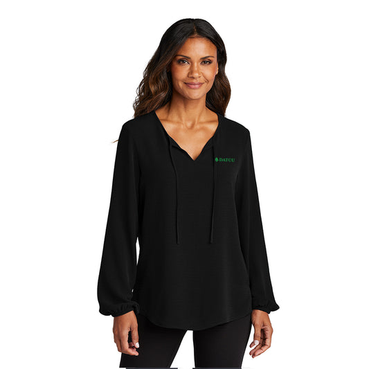 Textured Crepe Blouse