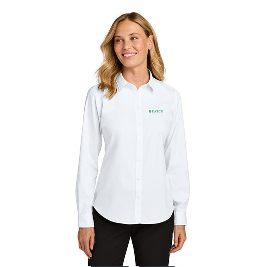 Long Sleeve Nailhead Easy Care