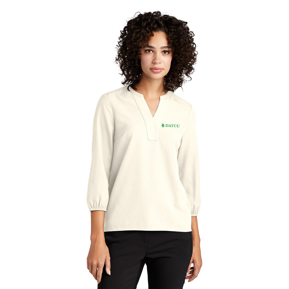 Stretch Crepe 3/4-Sleeve