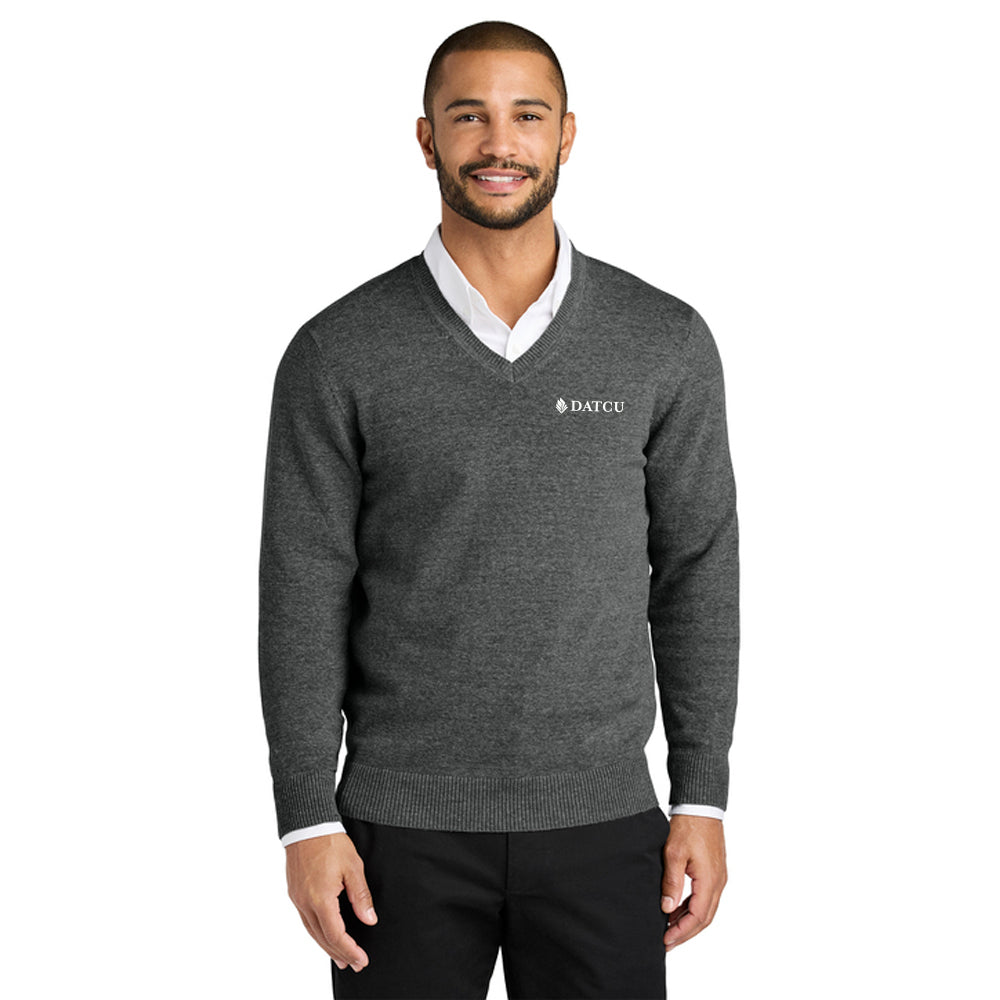Men Easy Care V-Neck Sweater