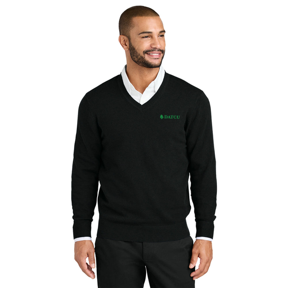 Men Easy Care V-Neck Sweater